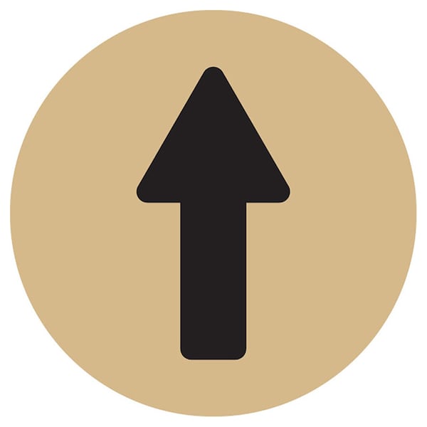 Identity Group Arrow Only, Tan, 15" 8499T